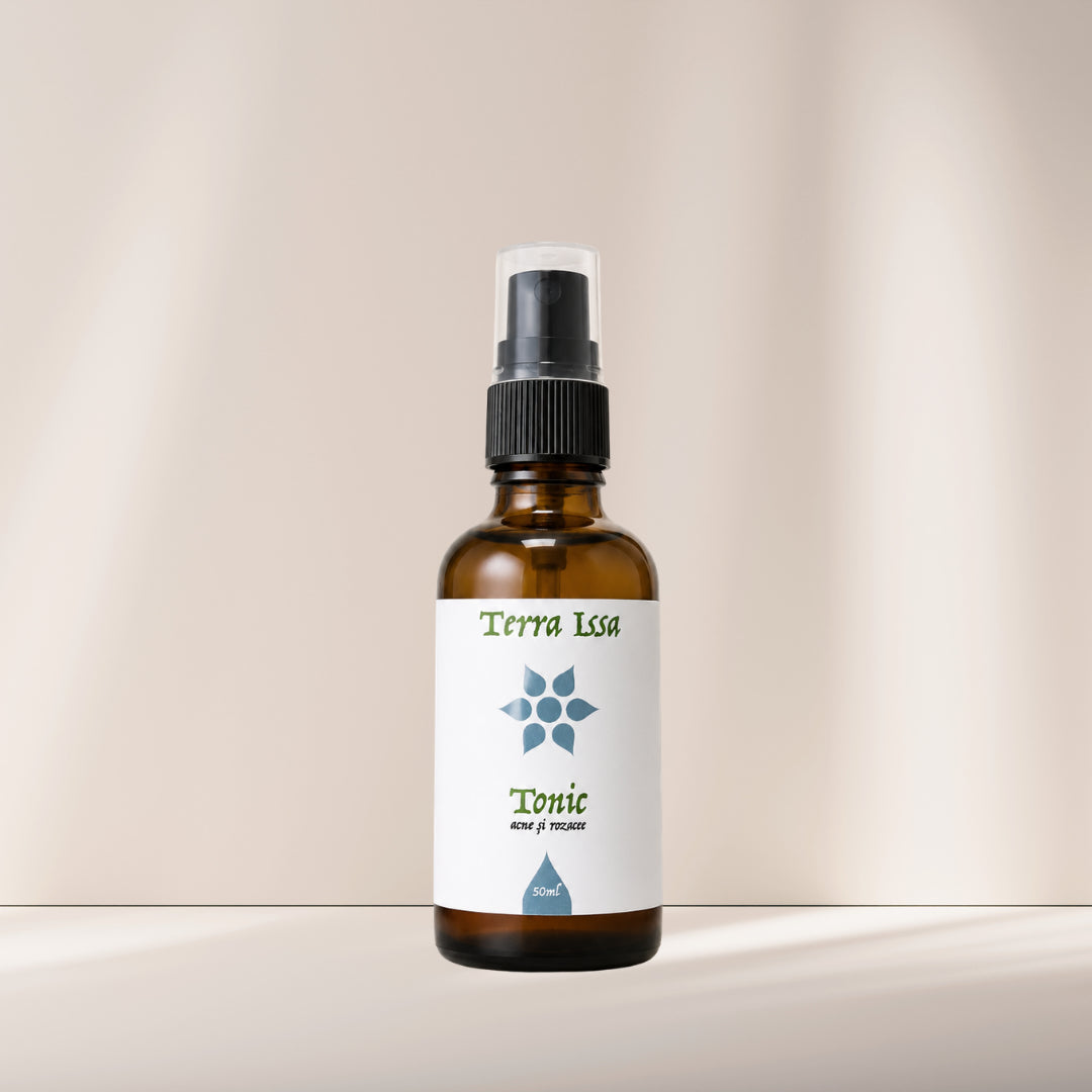 Tonic natural pentru acnee și rozacee