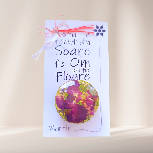 Mărțișor medalion ceai ”Energie și imunitate”