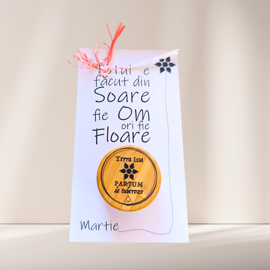 Mărțișor parfum tuberoze